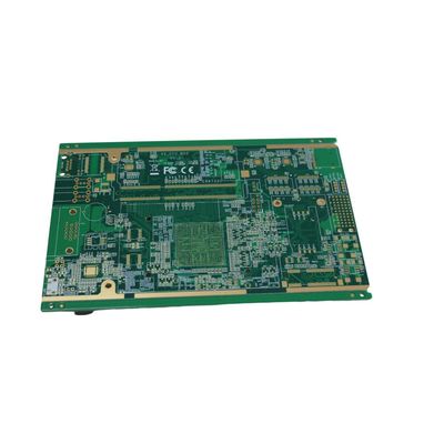 Contrôle industriel carte de PCB HDI électronique de consommation rouge PCBA
