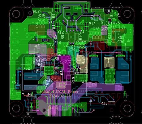 2-48 Plaque de PCB multicouche de précision de couche avec rapport d'aspect 20 1